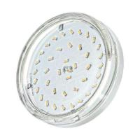 Лампа светодиодная PLED-ECO-GX53 6Вт таблетка 5000К CLEAR холод. бел. GX53 510лм 230В JazzWay 2852090