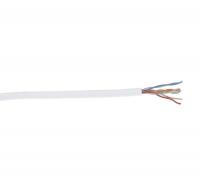 Кабель связи витая пара ШПД U/UTP кат. 5e 24AWG 4х2х0.48мм solid LSZH (305м) бел. (м) ITK BC1-C5E04-128