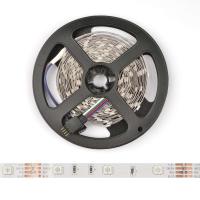   ULS-Q911 5050-30LED/m-8mm-IP20-DC12V-7.2W/m-5M-RGB 7.2/ (.5) VOLPE UL-00000945