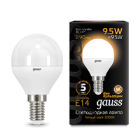   Led Globe E14 9.5 3000 Gauss 105101110