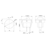   250 6 (2) ON-OFF  . Micro (RWB-105; SC-214) Rexant 36-2510