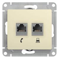  . + . 2-  Glossa RJ11 + RJ45 . SchE GSL000285
