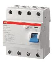 Выключатель дифференциального тока (УЗО) 2п 25А 300мА тип B F202 B-25/0.3 2мод. ABB 2CSF202592R3250