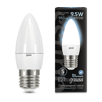   Led Candle E27 9.5 4100 Gauss 103102210