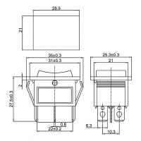   250 15 (6) ON-OFF-ON RWB-509 SC-767 .     Rexant 36-2390