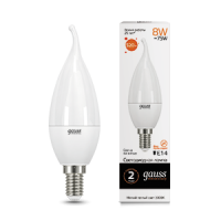   LED Elementary Candle Tailed E14 8 3000 Gauss 34118