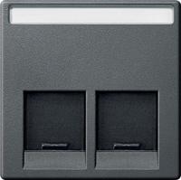     RJ45 2-. Merten System M  SchE MTN466514