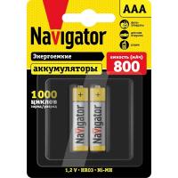 Аккумулятор 94 461 NHR-800-HR03-BP2 (блист.2шт) Navigator 17103