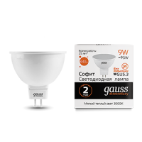   LED Elementary MR16 GU5.3 9 3000 Gauss 13519