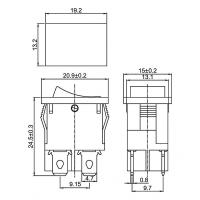   250 6 (4) ON-OFF .   Mini (RWB-207 SC-768) Rexant 36-2192