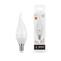   LED Elementary Candle Tailed E14 6 3000 Gauss 34116