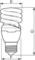   . Tornado T2 8y 15 E27  6500 CDL PHILIPS 929689848211 / 871829166290700