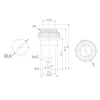 -  220 2 (2) (ON)-OFF d10.2 . Mini (RWD-213) Rexant 36-3332
