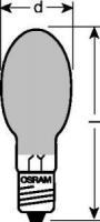    HQI-E 70W/NDL COATED 70  4000 E27 OSRAM 4050300397849
