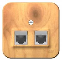     . 2-  BLANCA RJ45 .5e   RJ11 . .  SchE BLNIA045115