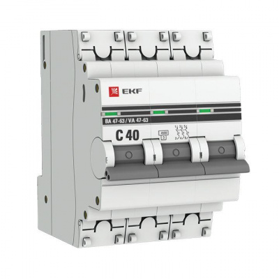    3 C 40 4.5  47-63 PROxima EKF mcb4763-3-40C-pro