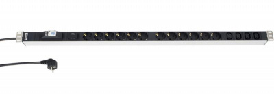   SHT-12SH-4IEC-BF-2.5EU 12  DIN49440   4  IEC320 C13 16      2.5   DIN49441 1006 44.4 44.4 Hyperline 29261