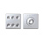   6-. .    3 KNX; RJ12 . Simon82 Sense 8400675-093