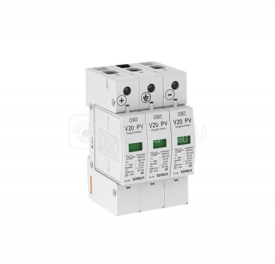     .     3 . ( II) 600 V20-C 3PH-600 OBO 5094605