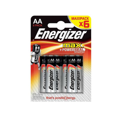    LR6-6BL MAX (6/72/15552) (.6) Energizer 0016842