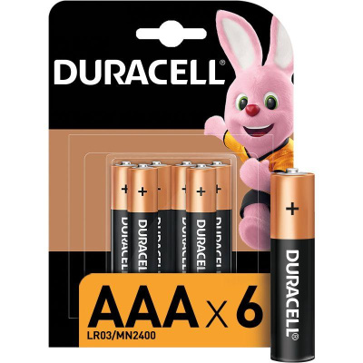   LR03-6BL BASIC (.6) Duracell 0014858