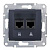   2-  Sedna RJ45 CAT.5E  SchE SDN4400170