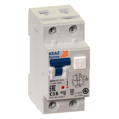     2 (1P N) C 10 10  A 6 OptiDin D63 4 2.  103499