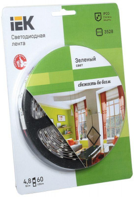   ECO LED LSR-3528G60-4.8-IP20-12V 5/ (.5) .  LSR1-5-060-20-1-05