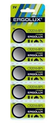    CR2016 BL-5 3 (.5) Ergolux 12049