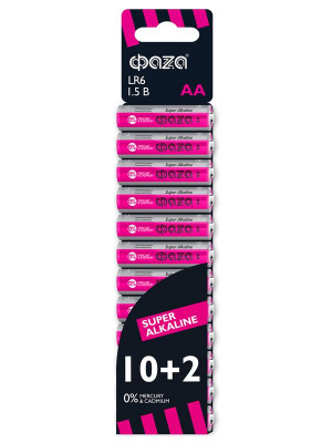    LR 6 Super Alkaline SBL-10+2 (.12) Z 4897062854582