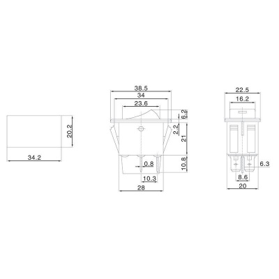   12 35 (4) ON-OFF  . LED  (ASW-17D) Rexant 36-4443