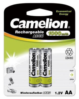  R6 NI-Cd 1000. BP-2 (.2) Camelion 6181