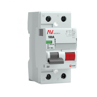    () 2 100 100  AC DV AVERES EKF rccb-2-100-100-ac-av