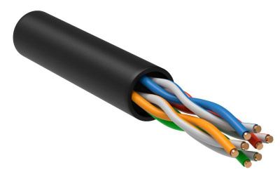     U/UTP .5 4224AWG solid LDPE (305) . () ITK LC3-C5E04-139