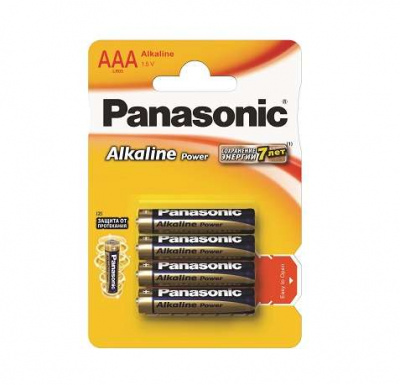    LR03 Alkaline Power 4BP (.4) Panasonic 17522
