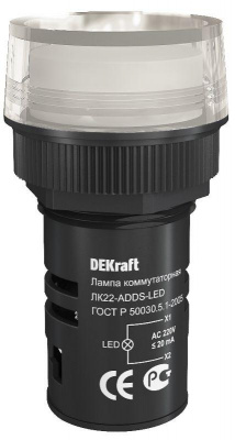  . ADDS 22 LED 220 K-22 . DEKraft 25001DEK